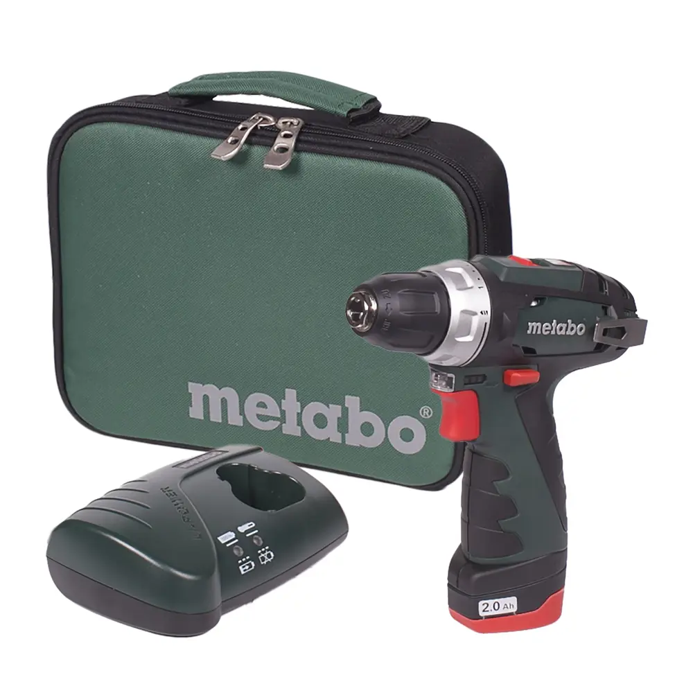 Шуруповерт Metabo PowerMaxx BS, Li-ion 10,8 В, 2 Ач 18119114 STLM-2114470  - Вид №3