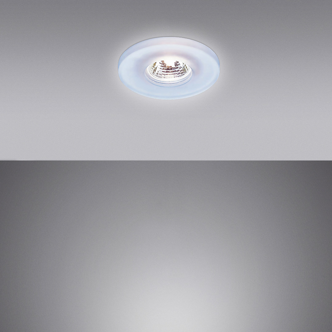 Slv 114701 белый светильник встраиваемый потолочный 97259 - Вид №1