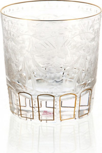 10646945 Moser Набор из 4 стаканов для виски 370мл "Махарани" Хрусталь бессвинцовый