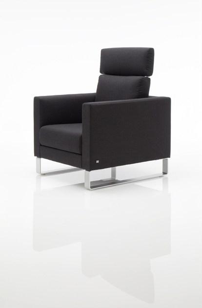 Rolf Benz Кресло-санки из ткани с подголовником Rolf benz 004 vida sun-id-1439380 - Вид №1
