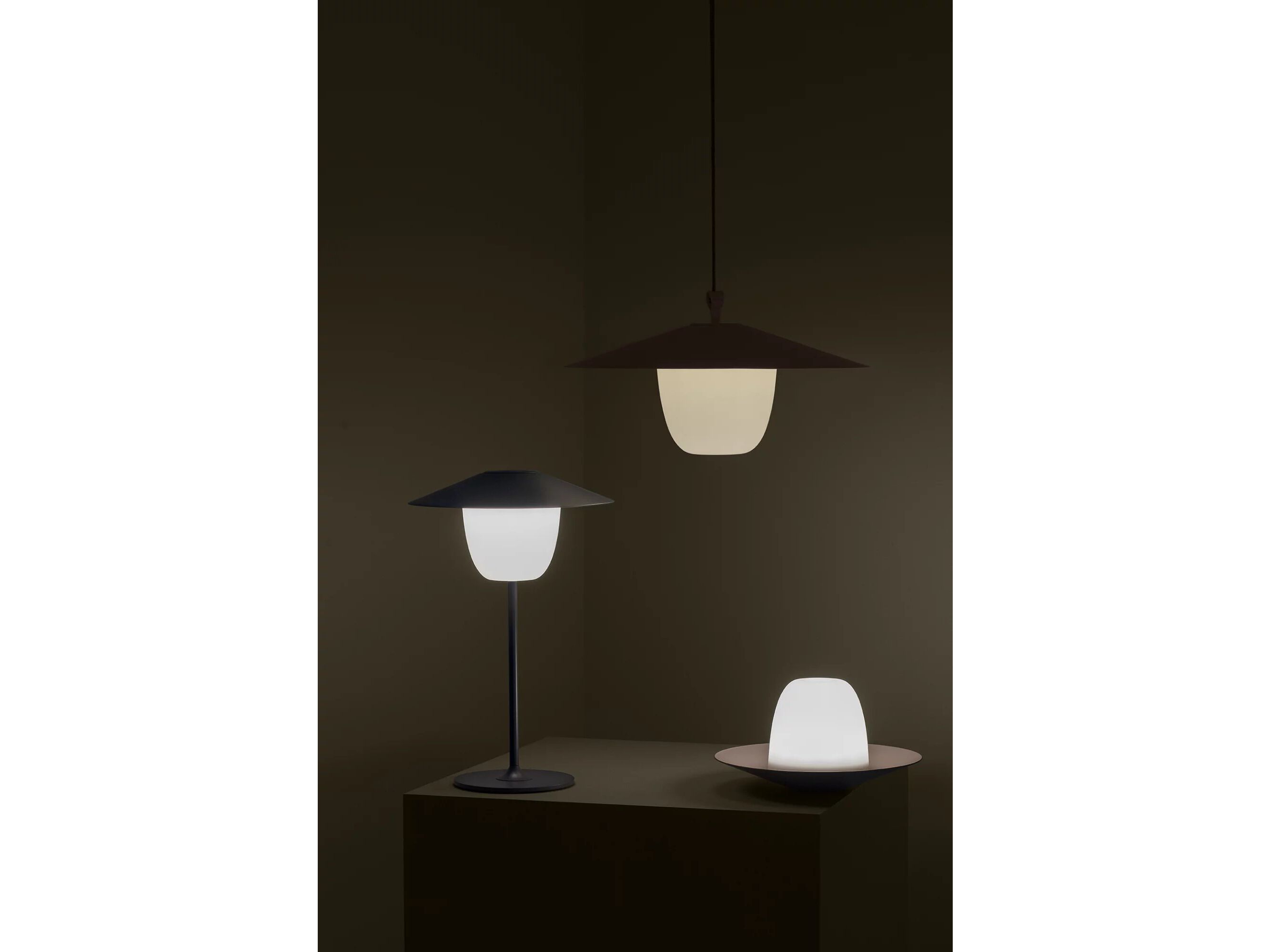 С порошковым покрытием алюминиевый светодиодный аккумулятор настольная лампа blomus Ani ARCH-00077909 - Вид №3