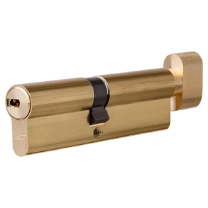 Цилиндр Abus 40х50 мм, ключ/вертушка, цвет золото 82389984 STLM-2038888
