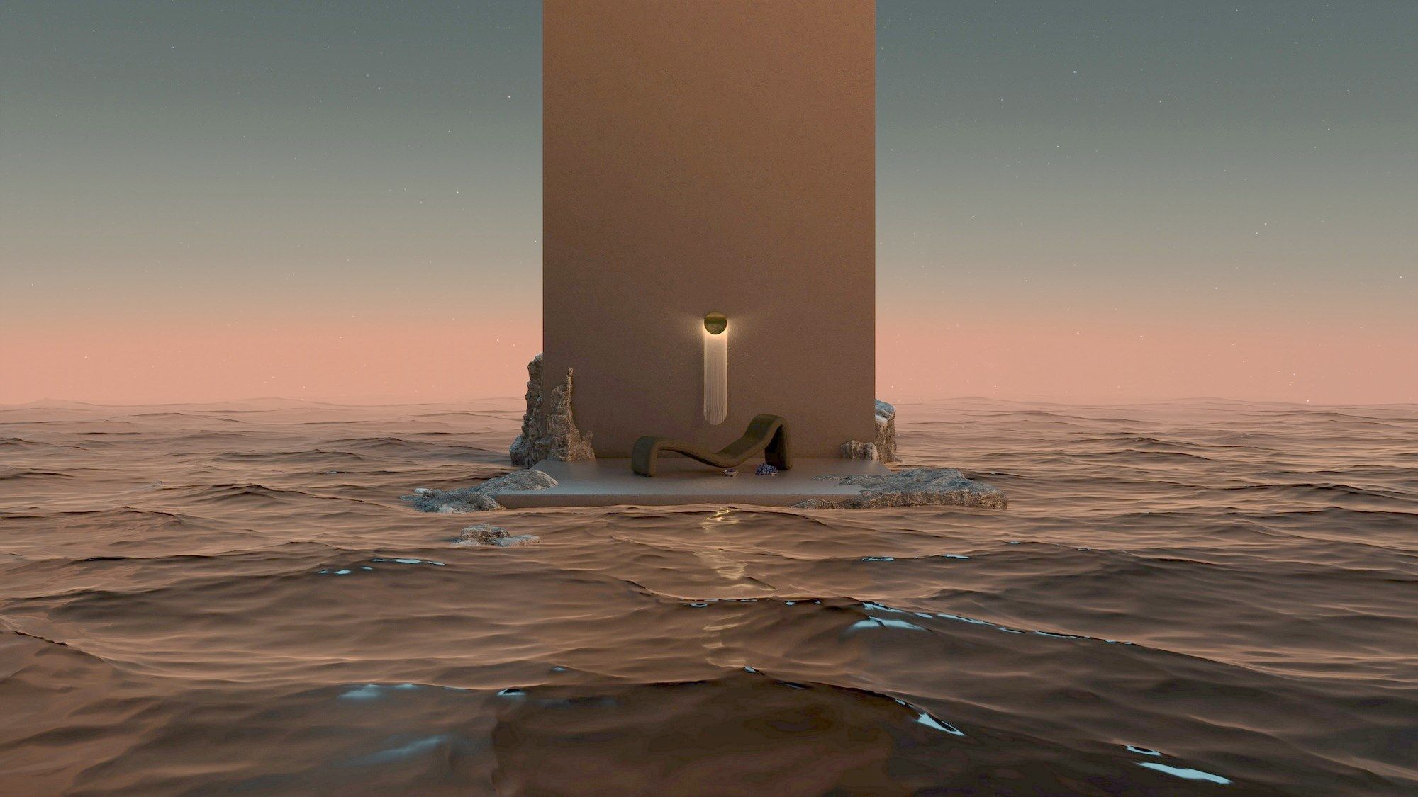 Район бахромой стальной светодиодный настенный светильник Darmes Cé ARCH-00063498 - Вид №13