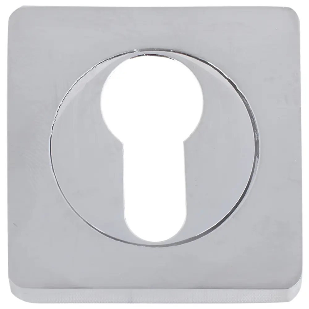 Накладка под евроцилиндр Puerto ET AL 02 цвет хром матовый/хром блестящий 2 шт STLM-2154204