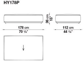 B&B Italia Outdoor Садовый диван из модульной ткани sun-id-1410409 - Вид №34