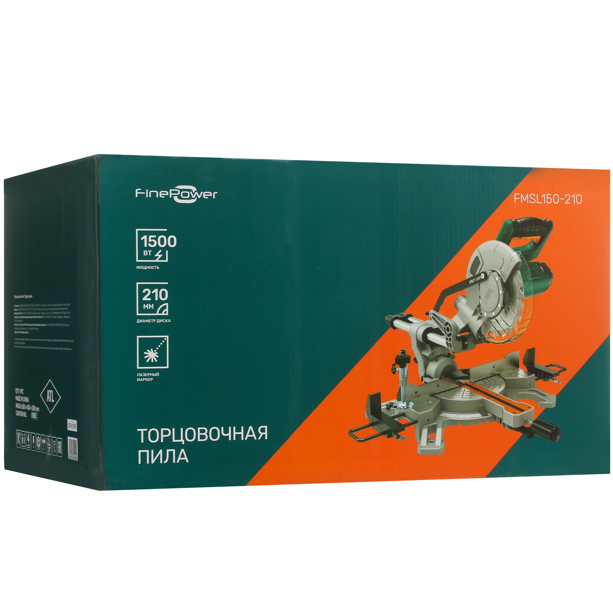 Торцовочная пила  FinePower FMSL150-210 5094256 STDN-0020852 - Вид №12