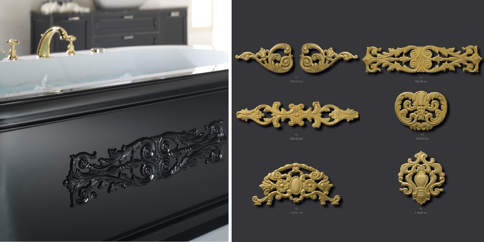 Ванна отдельно стоящая с аэромассажем Yuma Style chrome 200 см Karolitalia BLUBLEUYUMASTYLEBLUAIRCHROME - Вид №1