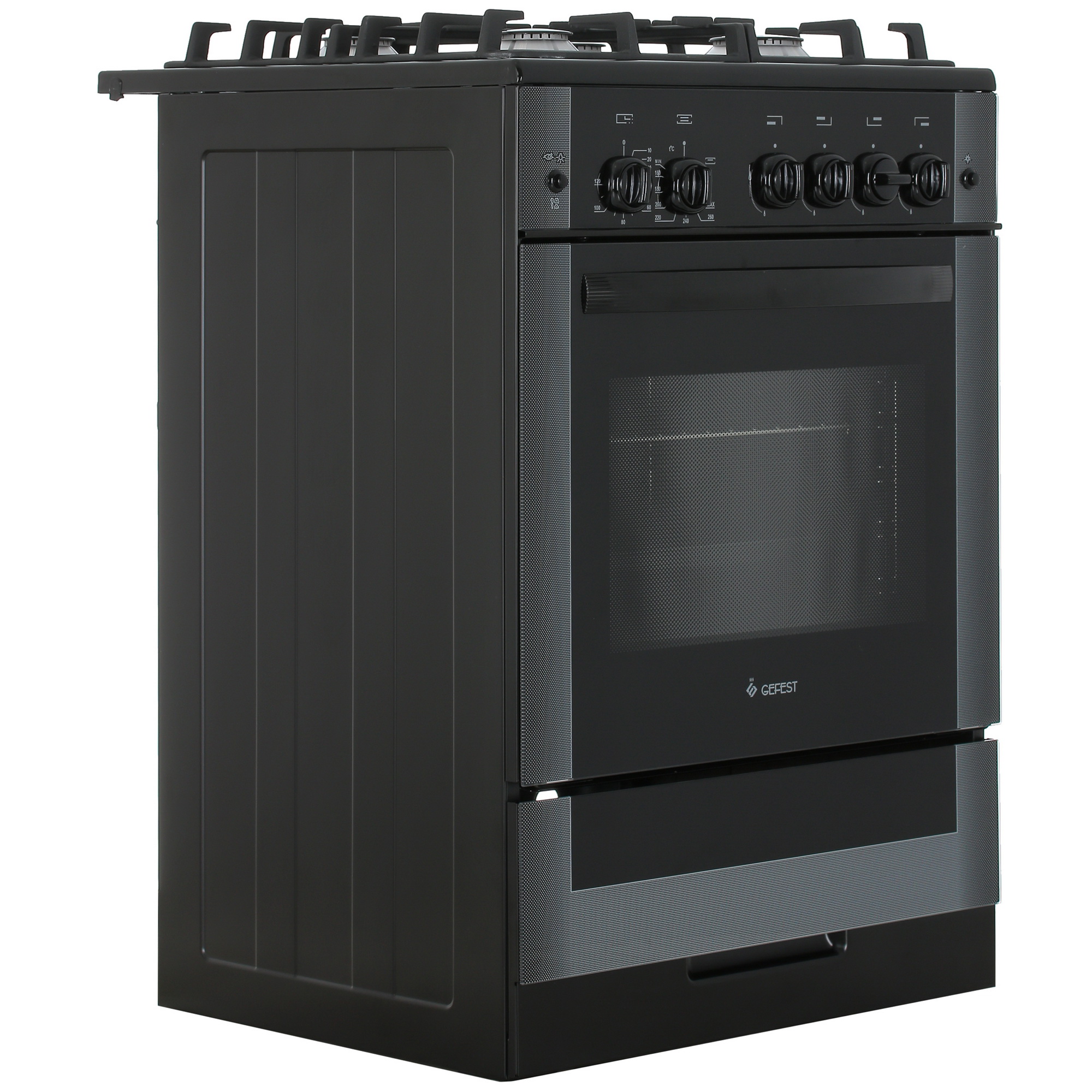 9085700 Газовая плита Gefest GS 6515B1 GC черный STDN-0005884 - Вид №1