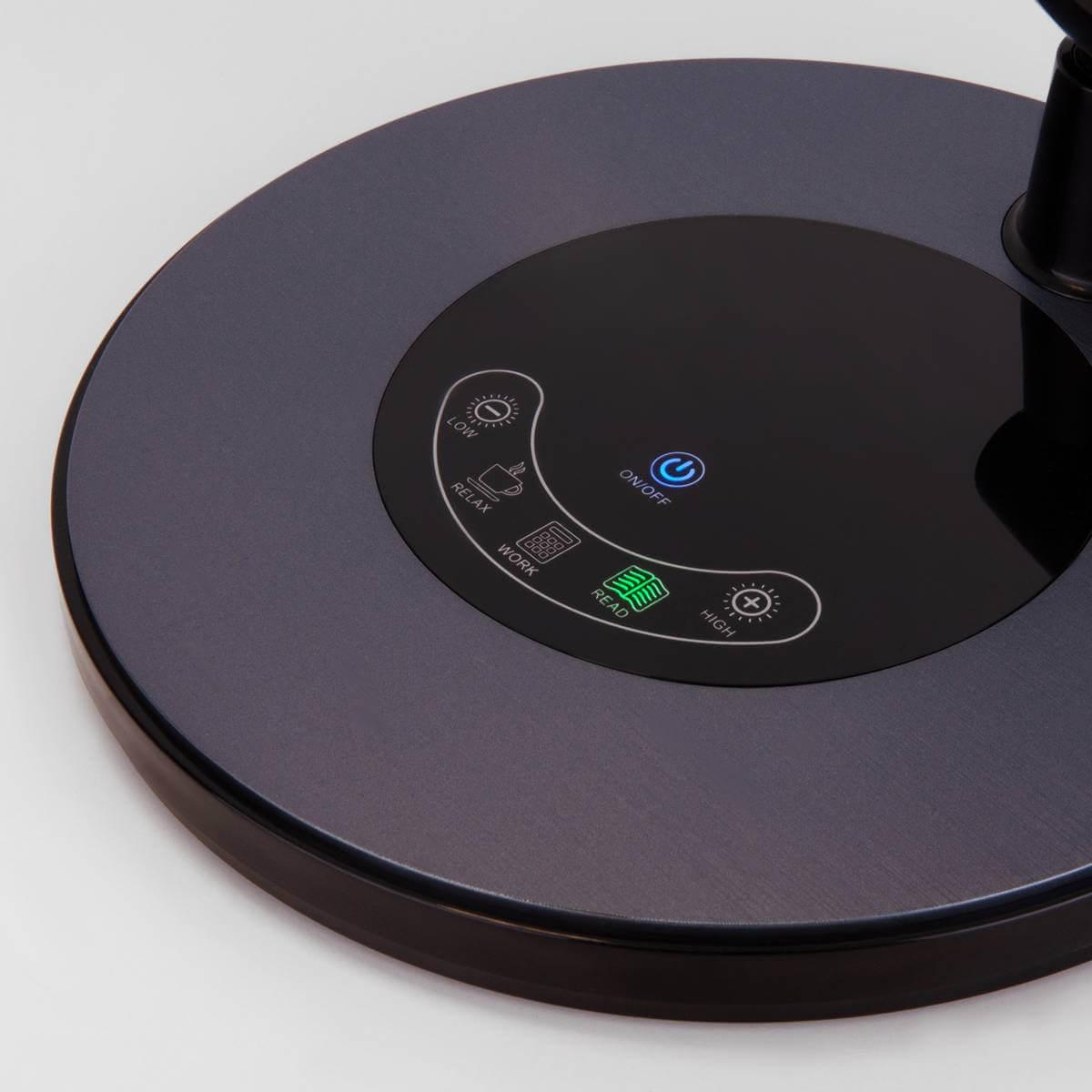 Лампа настольная цвета графит Eurosvet Modern 80420/1 EUROSVET MODERN 00-3908221 Серый - Вид №2