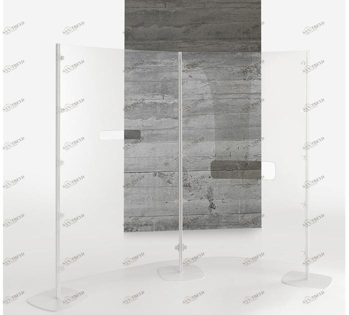 Caimi Brevetti Перегородка-перегородка из поликарбоната Caimi safe design sun-id-1389856