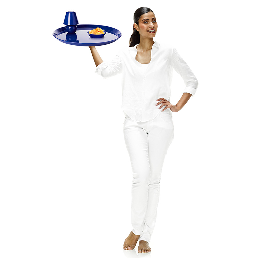 Поднос с лампой Snacklight, голубой Fatboy 100559 - Вид №2