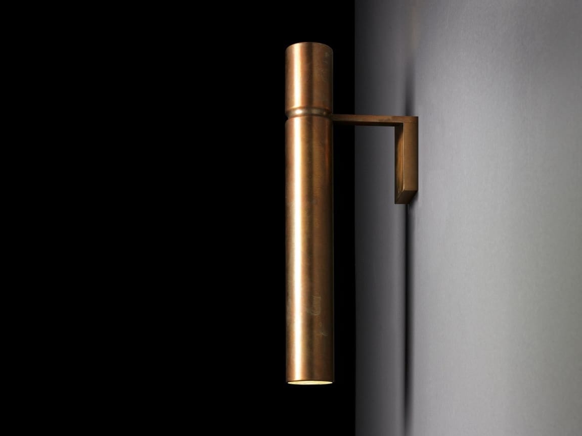 Латунный светодиодный настенный светильник Henge Tubular ARCH-00136076