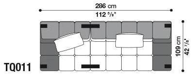 B&B Italia Модульный секционный диван Tufty time sun-id-1414316 - Вид №45