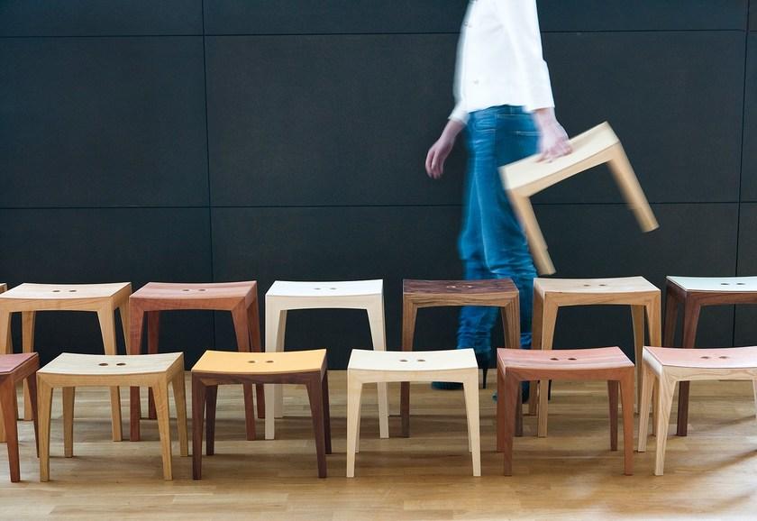 sixay furniture Низкий деревянный табурет в современном стиле Otto sun-id-1371450 - Вид №11