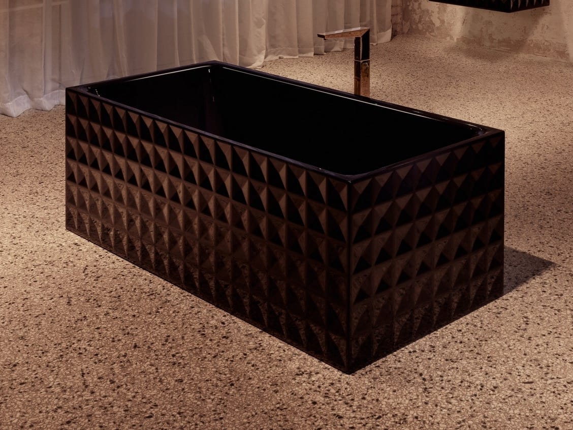 Прямоугольная эмалированная стальная ванна Bette BetteLoft Ornament ARCH-00024506