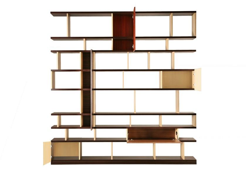 Morelato Открытый деревянный книжный шкаф Patchwork Art. 6292 - Вид №3