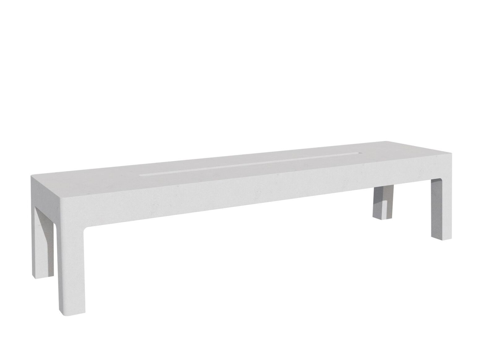 Бетонная скамья без спинки amop Lugarcomum ARCH-00050844