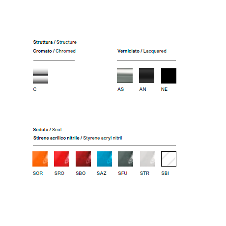 Барный стул GEL-R-SGB DOMITALIA GEL-SC1  - Вид №2