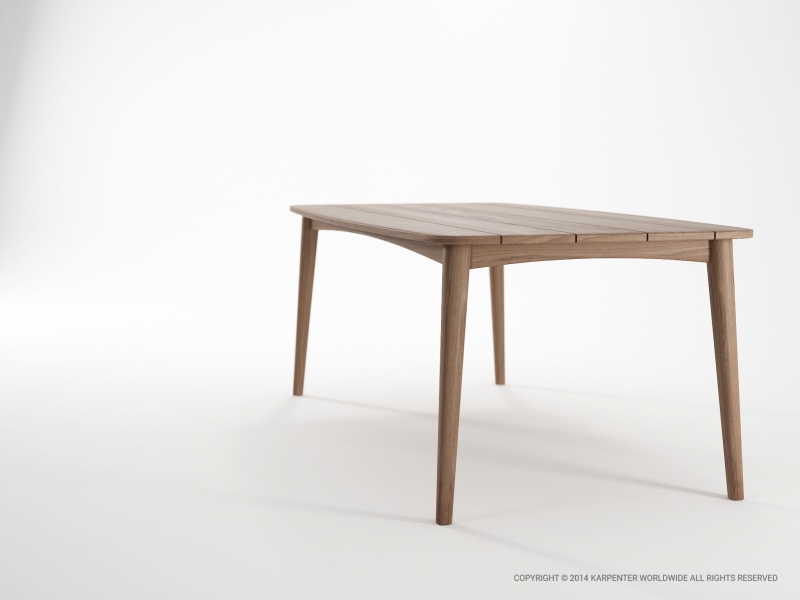 547_1106 Стол обеденный прямоугольный 200 Karpenter Grasshopper Outdoor  - Вид №3