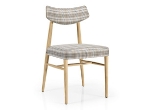 Деревянный мягкий стул