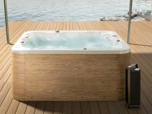 Albatros Квадратный мини-бассейн с 5-местной хромотерапией  04oap229