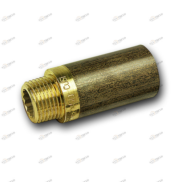 1351312120 SANHA 3513 PURAFIT удлинитель, НР-ВР 1/2x120 мм 