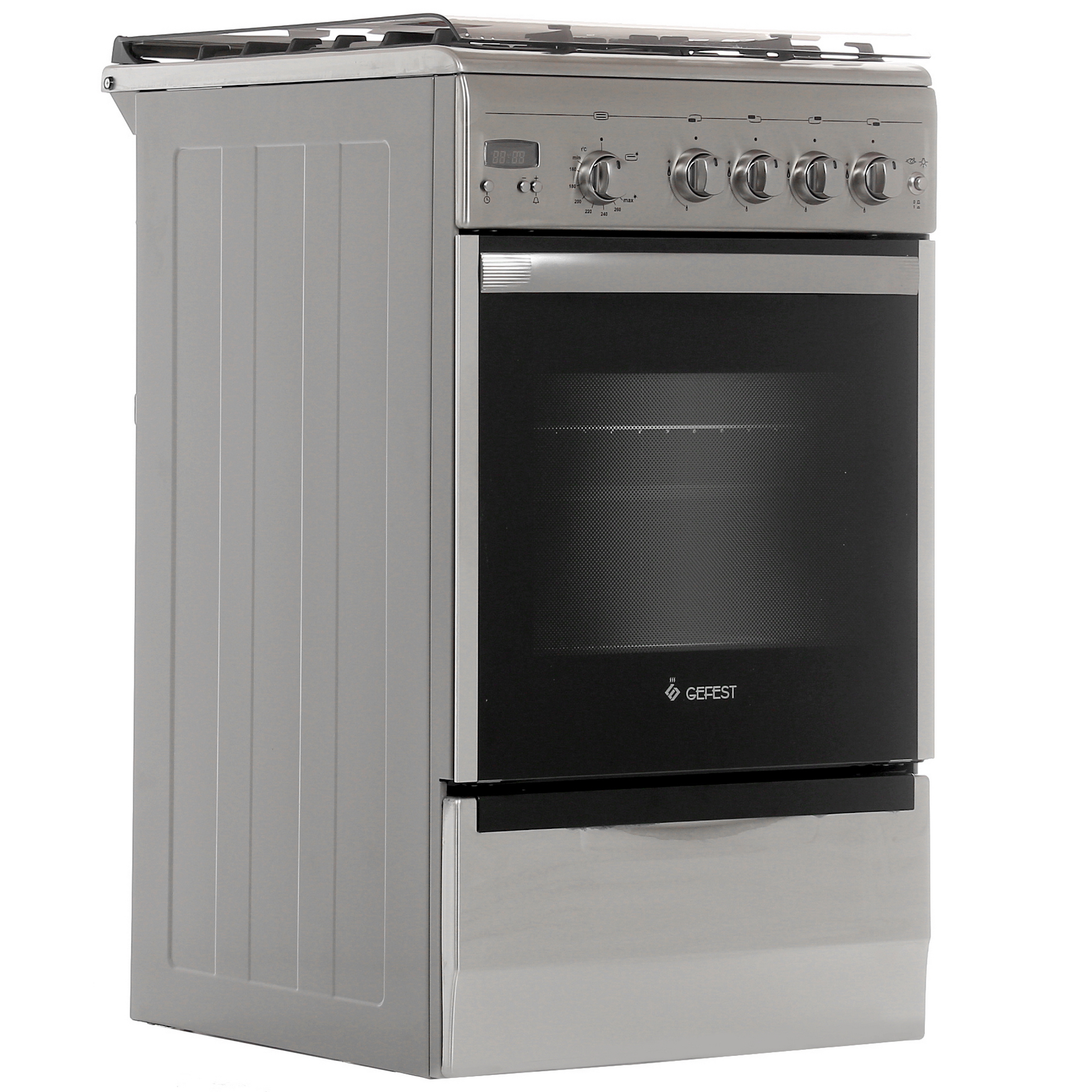 1334029 Газовая плита Gefest ПГ 5100-03 0004 серебристый STDN-0079007 - Вид №1