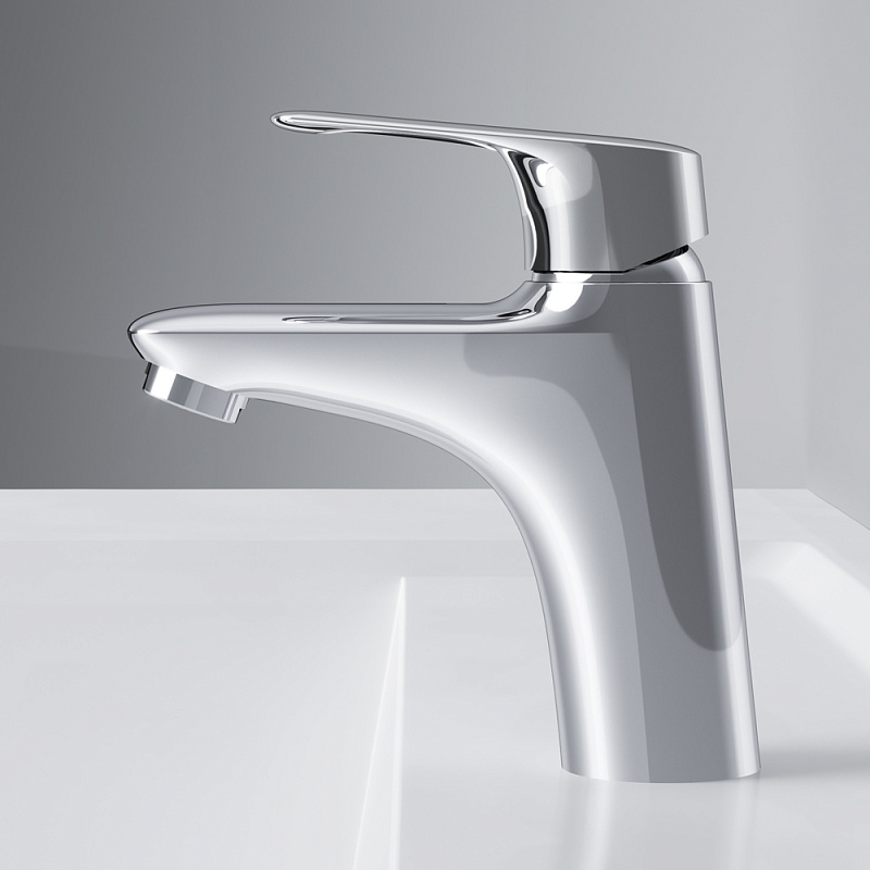 F85E02100 смеситель д/умывальника хром шт AM.PM Joy - Вид №4