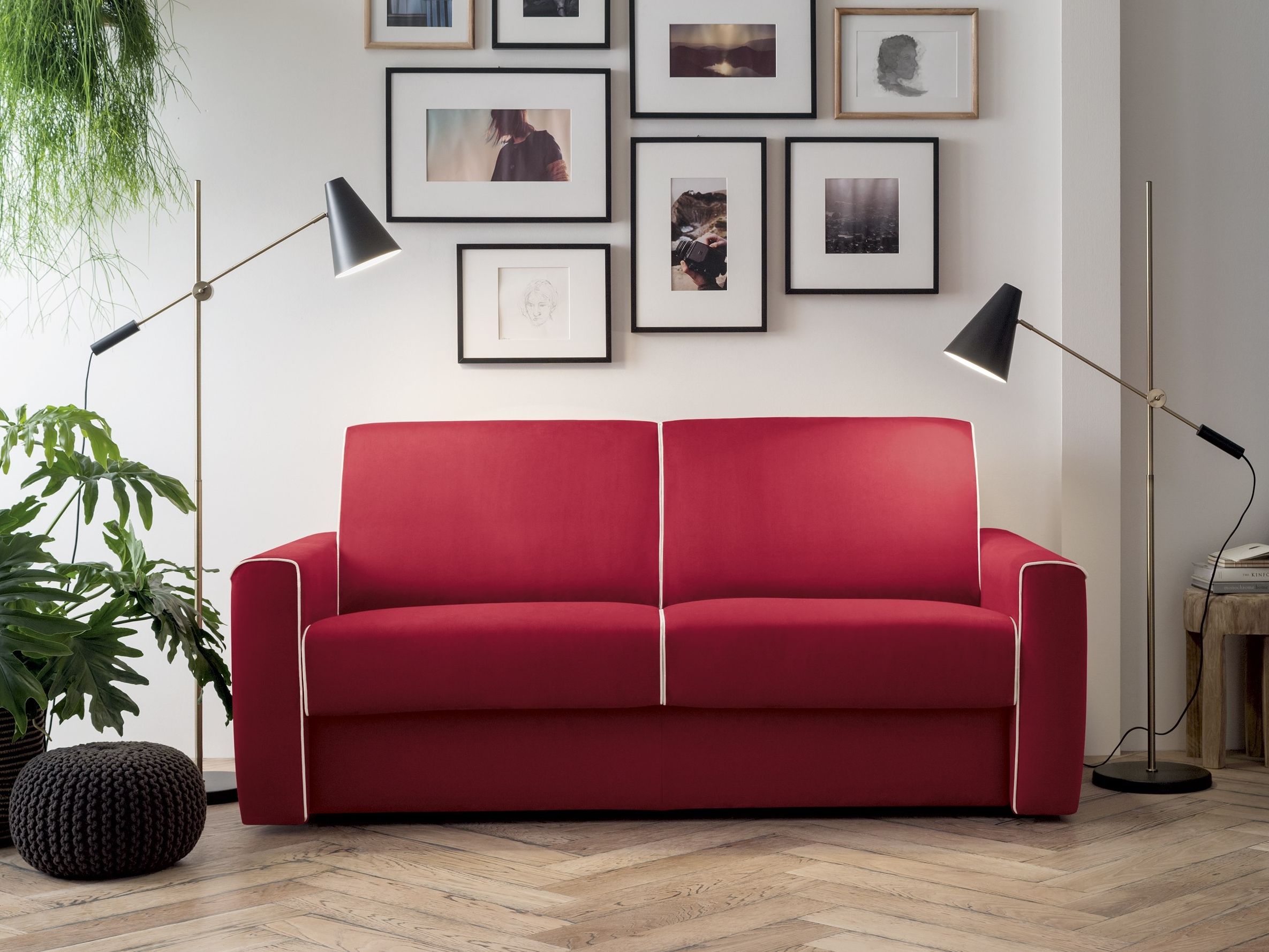 Двуспальный диван-кровать из ткани Felis Day &amp ARCH-00023558