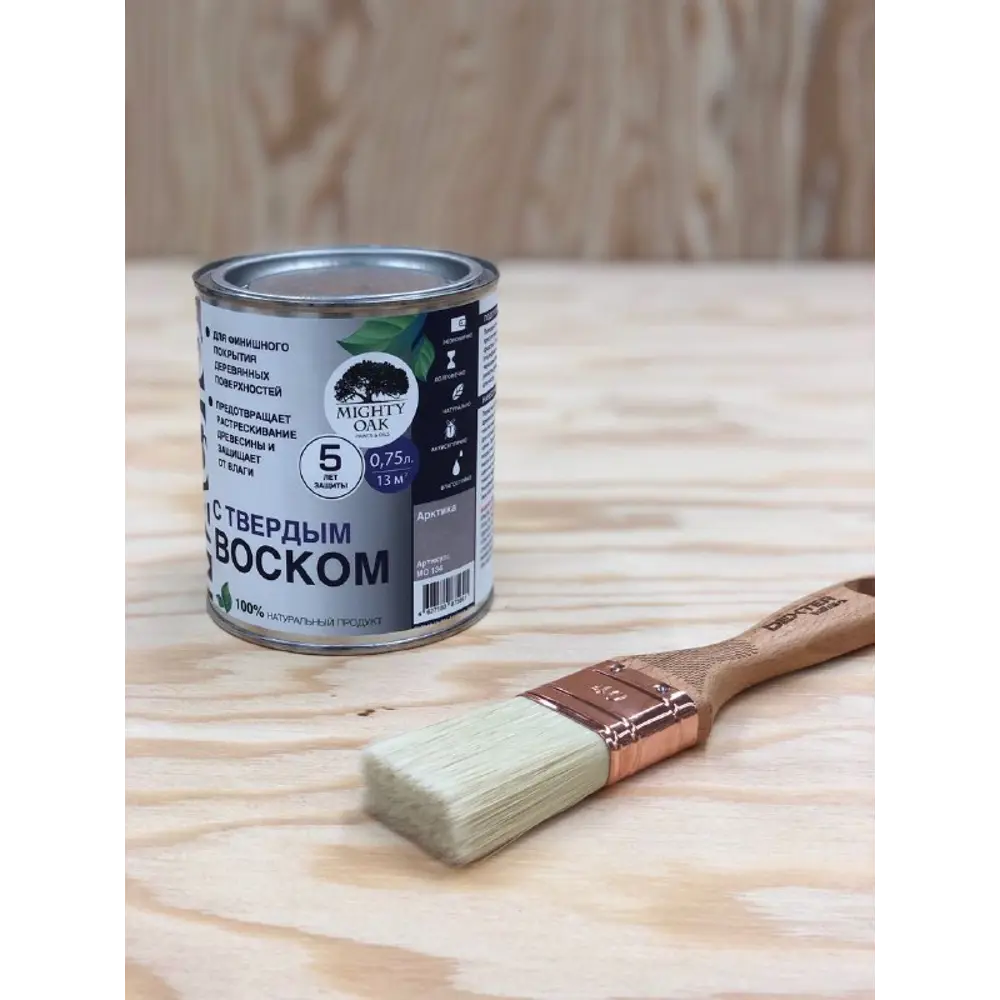 Масло-воск Mighty Oak для защиты деревянных поверхностей 82767816 STLM-0035722 - Вид №5