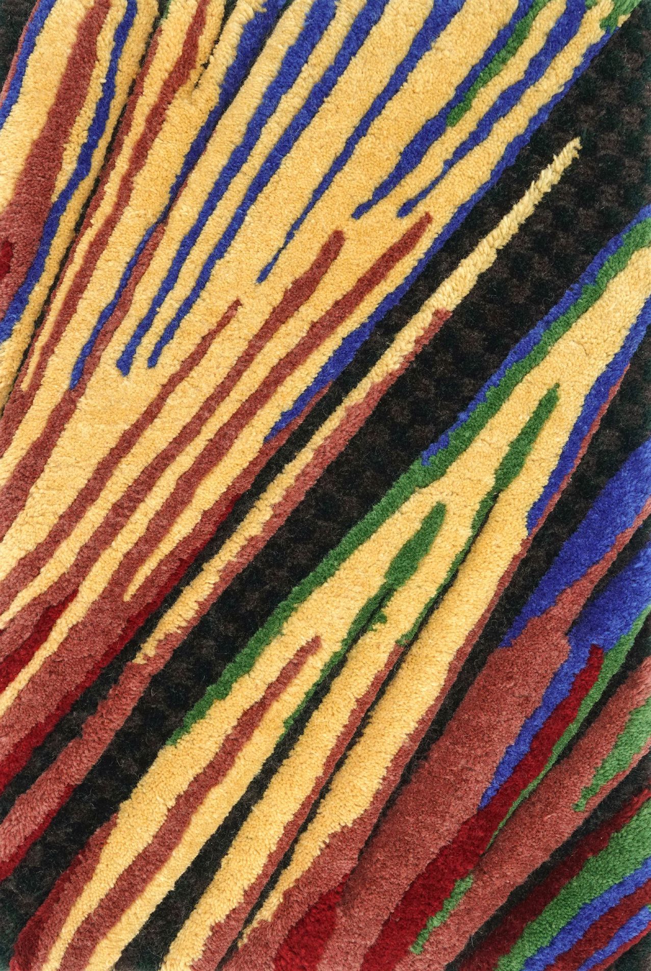 Изогнутый ковер ручной работы Tapis Rouge электрический ARCH-00091820 - Вид №1