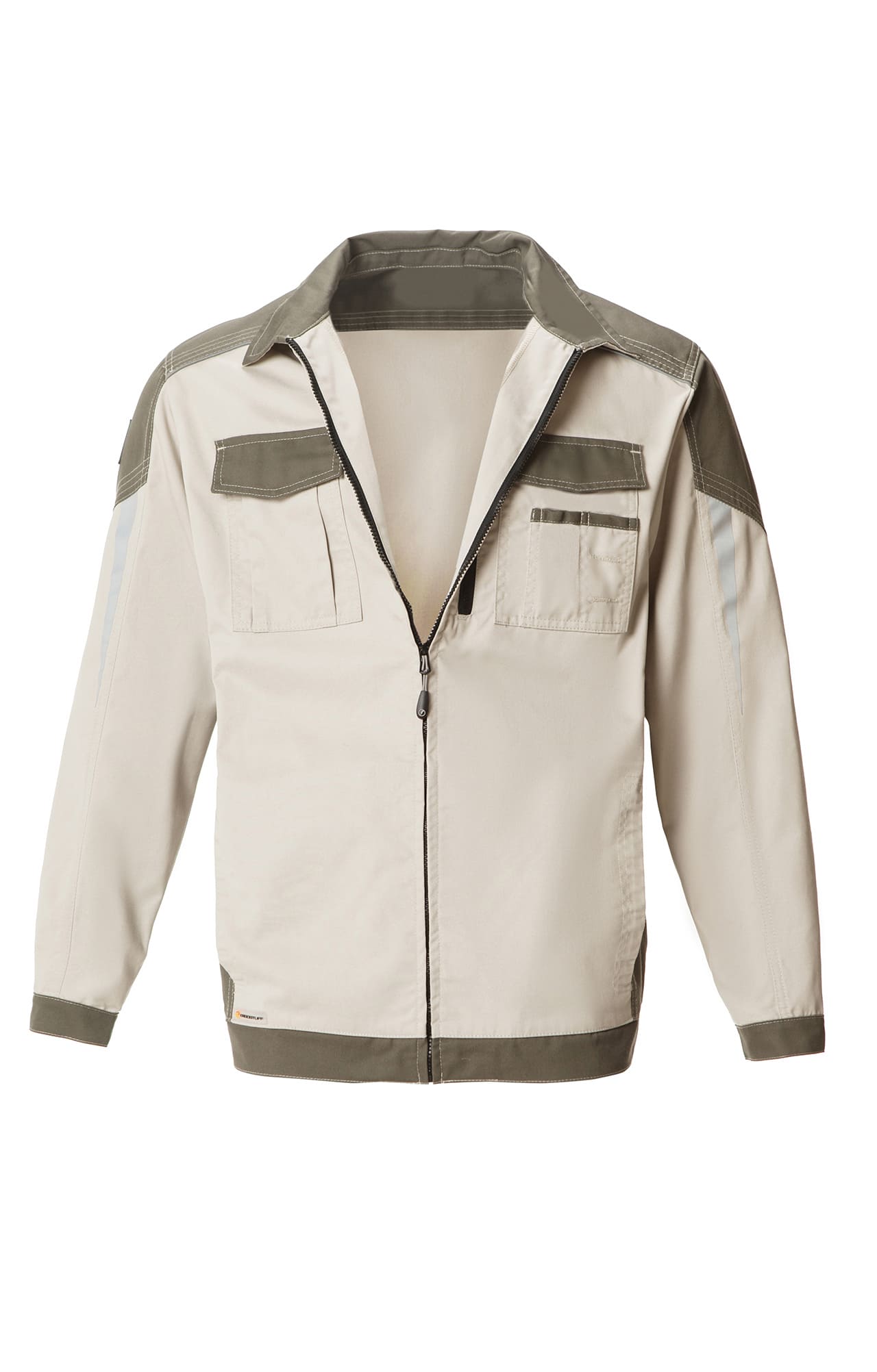 4956813 Костюм  NEW 2 серый песок с серым хаки STATUS  Летняя спецодежда  размер 48-50/182-188  - Вид №3