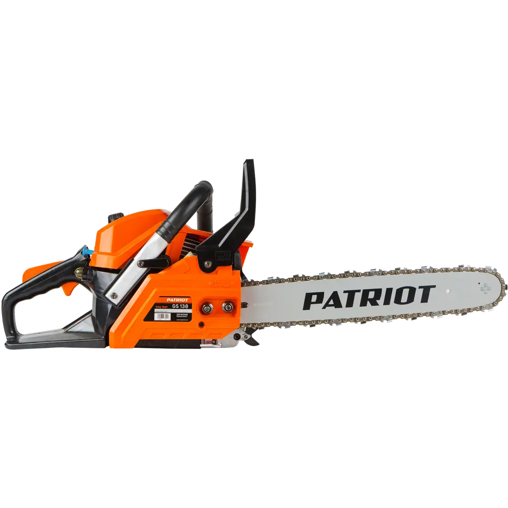 Бензопила PATRIOT GS 138 с системой легкого запуска и антивибрацией 18832307 STLM-0013068