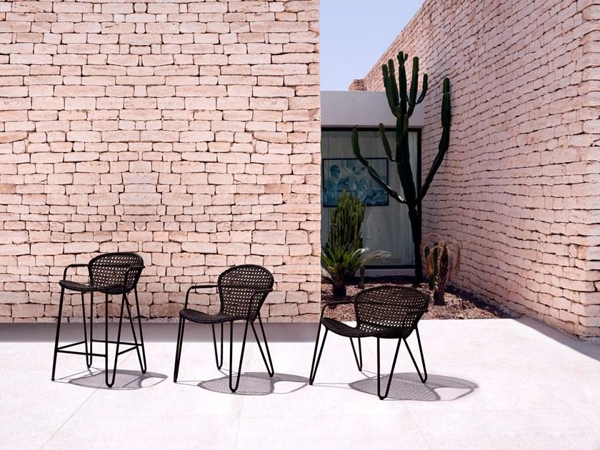 Joli Штабелируемый алюминиевый стул с подлокотниками Fizz sun-id-1486120 - Вид №3