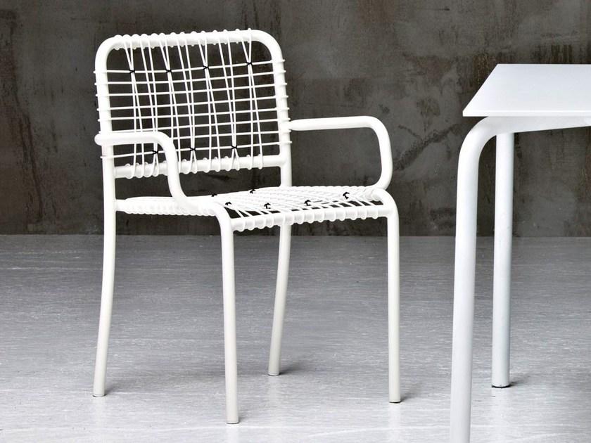 Gervasoni Штабелируемый садовый стул с подлокотниками Gervasoni outdoor sun-id-1486524 - Вид №2