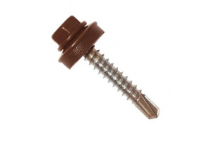 15559665 Кровельный саморез 4,8х35 RAL 8017 250шт 03943 Daxmer