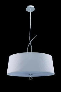 Подвесная люстра Mantra Mara Chrome - White 1644 MANTRA ДИЗАЙНЕРСКИЕ, MARA CHROME - WHITE 057632 Белый