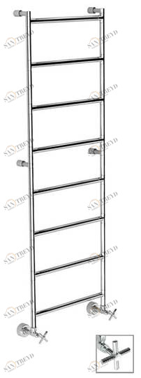 FIR Italia Водяной полотенцесушитель MODERN BATHROOM ACCESSORIES SC.CL04.B 