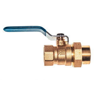 21202 Кран шаровой американка в/в 3/4" ручка, латунь LAB.Space