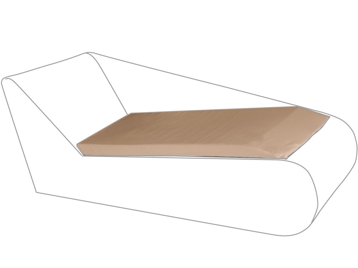 10.00.1435 Подушка для шезлонга Madrigal Relax Lounge left outdoor sahara Mbm 