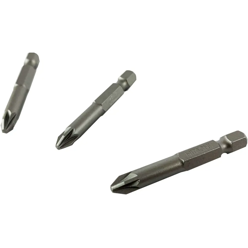 Бита крестовая Hitachi HTC-752286 PZ2x50 мм, 3 шт. 85093963 STLM-2129798  - Вид №1