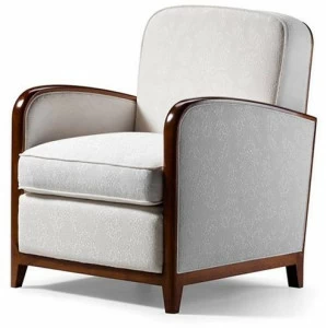 Prestige Кресло с обивкой из ткани с подлокотниками Capricci Cvh026