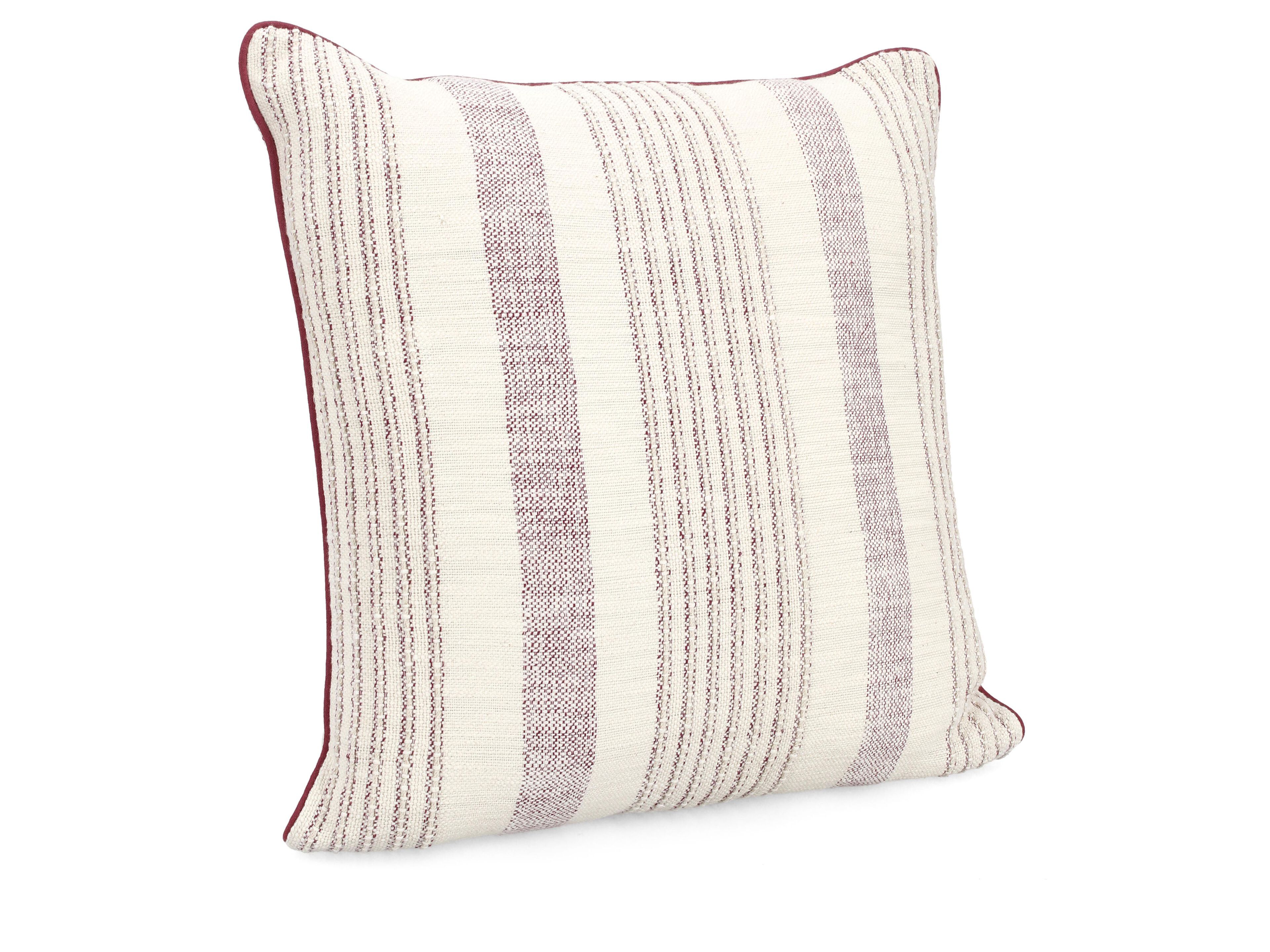 Квадратная подушка из ткани BIZZOTTO MORGAN BEIGE BORDEAUX ARCH-00153147 - Вид №1