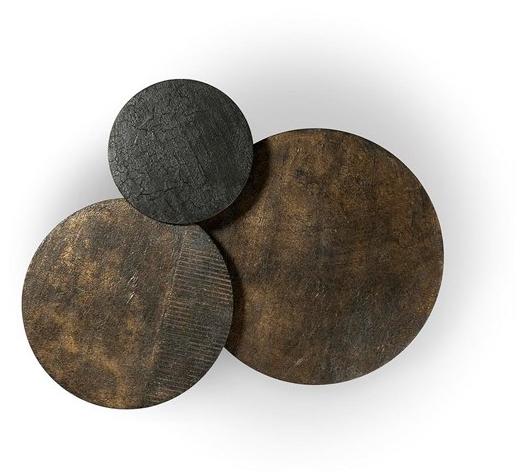 Ethnicraft Низкий круглый металлический журнальный столик sun-id-1473783 - Вид №11