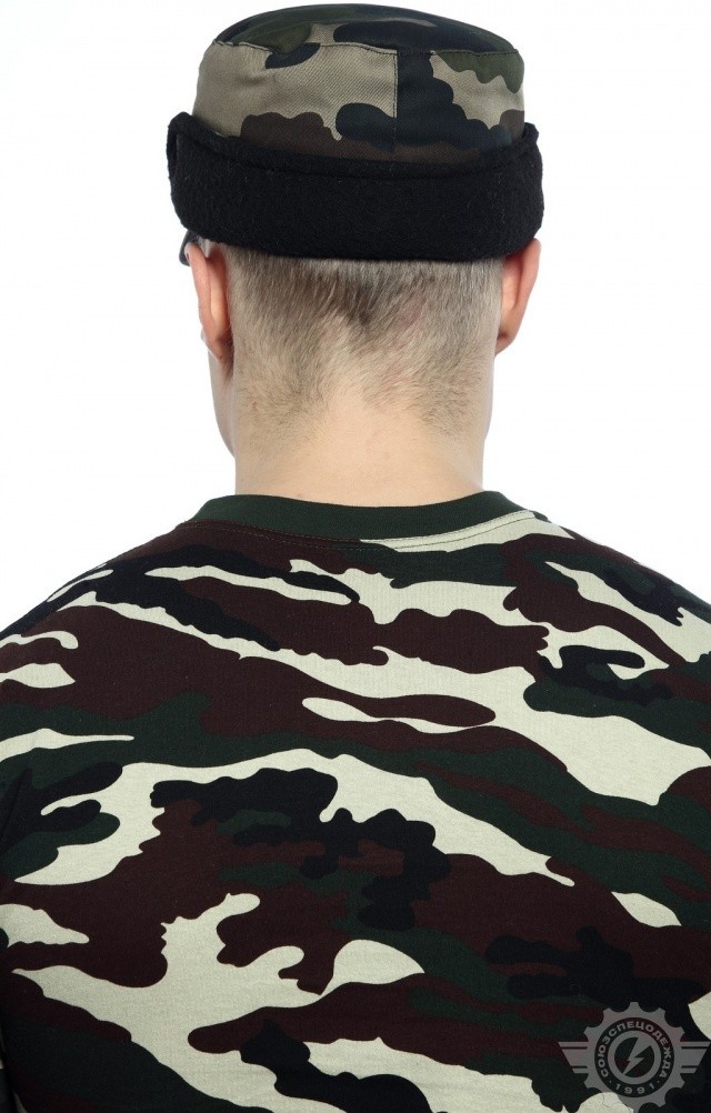 64531 Кепи "Рейнджер" зимняя камуфляж НАТО  Камуфляжная форма  размер 57 Спецодежда  - Вид №3