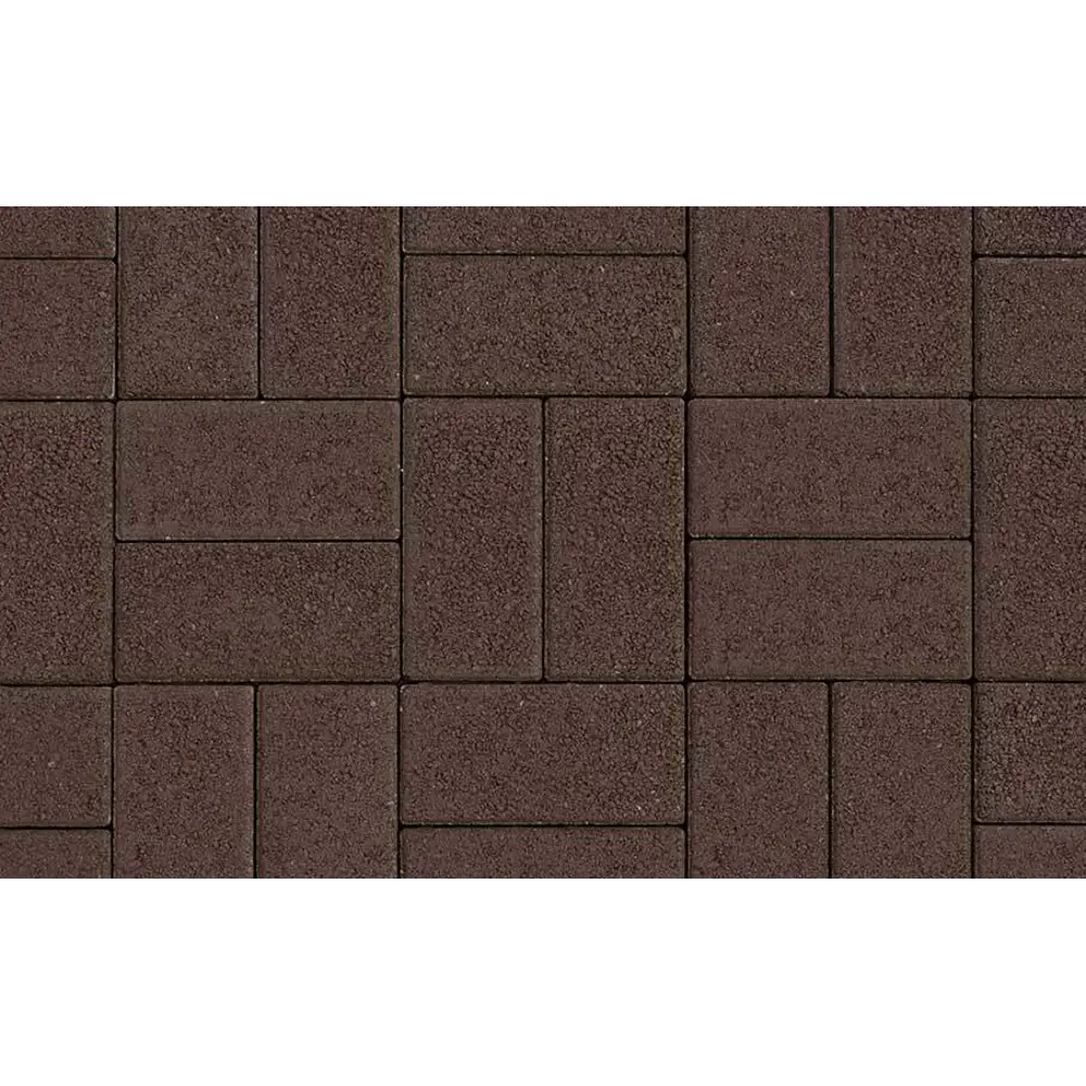 Брусчатка 200x100x60 мм цвет коричневый 82249859 STLM-2207461 Santreyd  - Вид №1