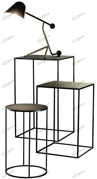 Vibieffe Журнальный столик из металла 9500 9500100, -101, -102 