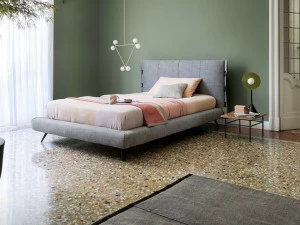 Bonaldo Односпальная кровать с мягким изголовьем Cuff