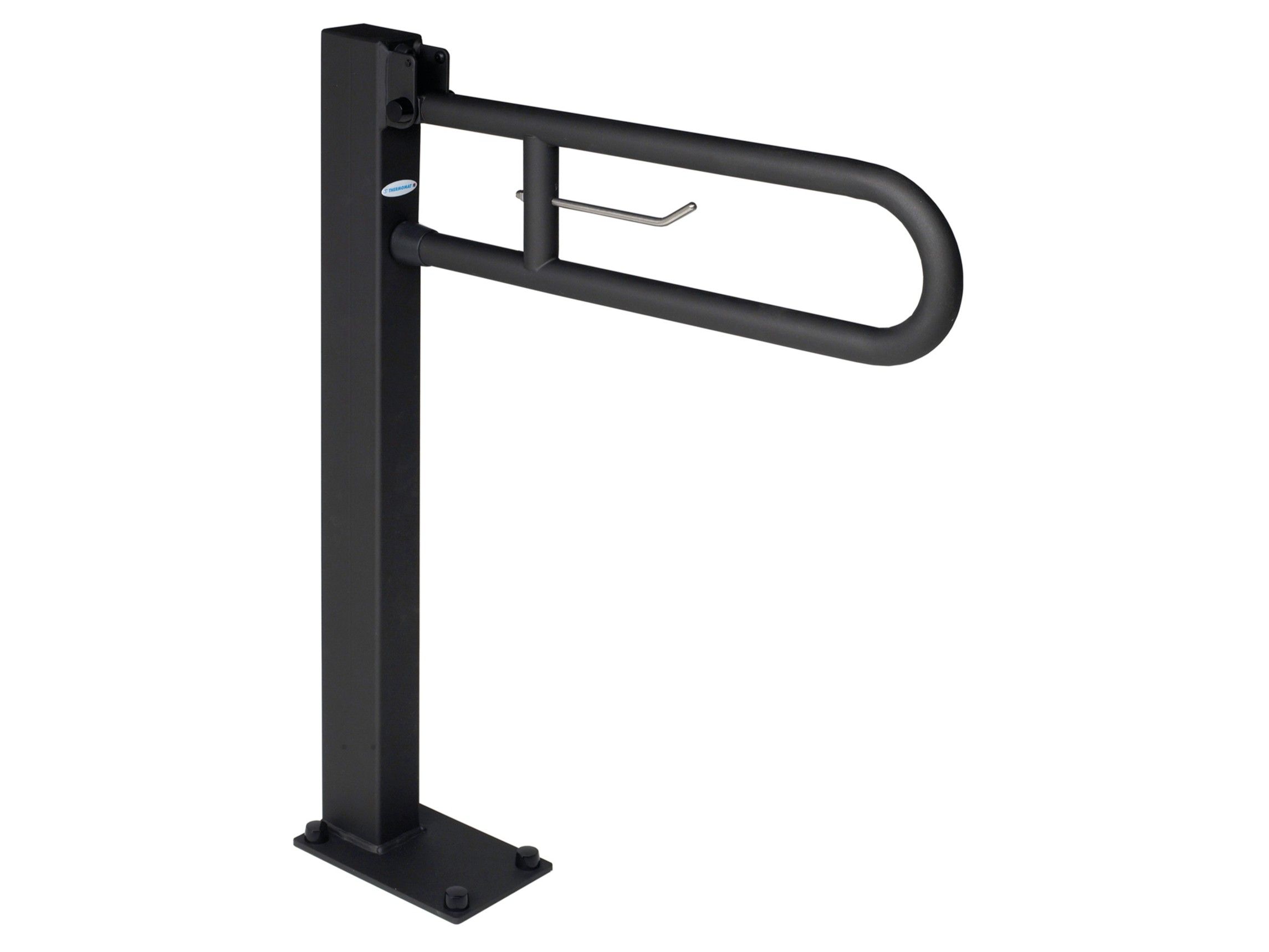 Стальная складная U-образная ручка для ванной комнаты с держателем рулона Thermomat Soft ARCH-00082954