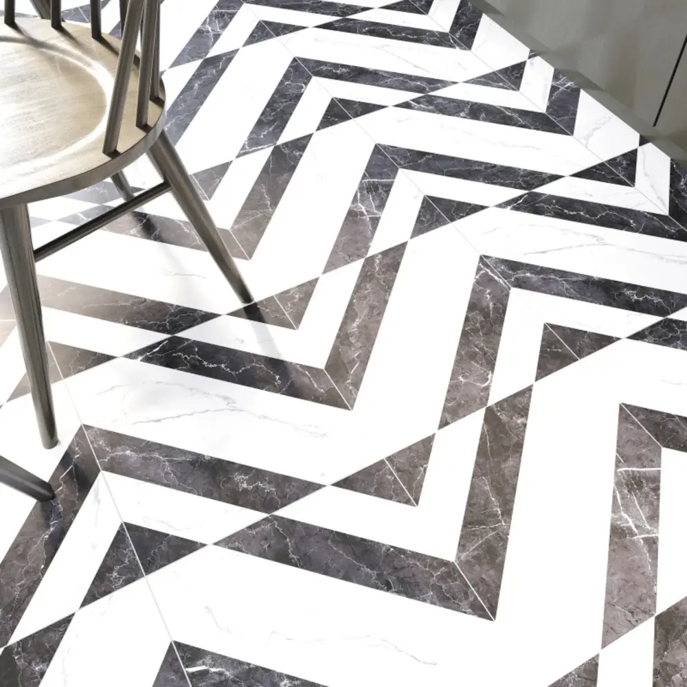 Керамогранит ARTENS Dina с мраморным узором 42×42 см 89364108 STLM-0943722 - Вид №4